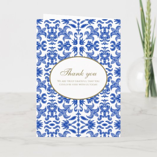 Traditioneel Italiaans Blauw en Wit Programma (Achterkant)