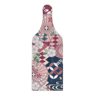 Traditioneel Japans Bloemen Sakura Roze Glas Snijplank
