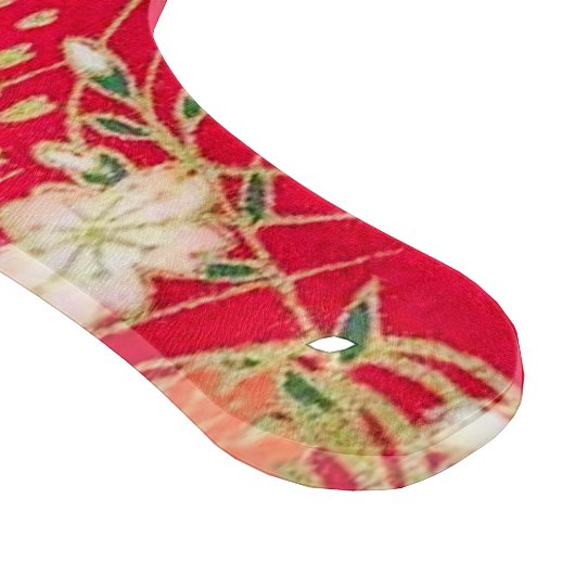 Traditioneel Japans Bloemensakura Rood Goud Glas Snijplank (Hoek)