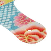 Traditioneel Japans Bloemrood Geel Glas Snijplank (Hoek)