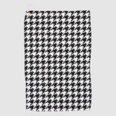 Traditioneel Japans design3 - CHIDORI - zwart-wit Golfhanddoek (Voorkant)