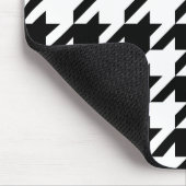 Traditioneel Japans design3 - CHIDORI - zwart-wit Muismat (Hoek)