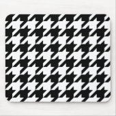 Traditioneel Japans design3 - CHIDORI - zwart-wit Muismat (Voorkant)