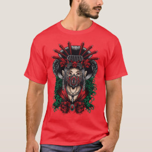 Traditioneel Japans Geisha Japan Masker T-shirt