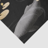 Traditioneel Japans karper Tissuepapier (Detail)