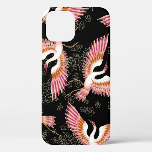 Traditioneel Japans Kimono motieven patroon Case-Mate iPhone Case (Achterkant)