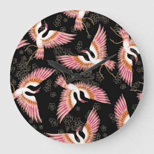 Traditioneel Japans Kimono motieven patroon Grote Klok