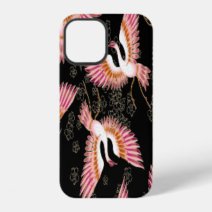 Traditioneel Japans Kimono motieven patroon iPhone 12 Hoesje