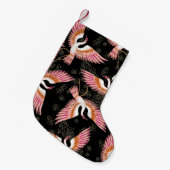 Traditioneel Japans Kimono motieven patroon Kleine Kerstsok (Voorkant (Hangend))