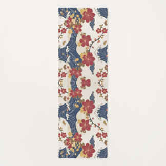 Traditioneel Japans Kimono-patroon Yogamat