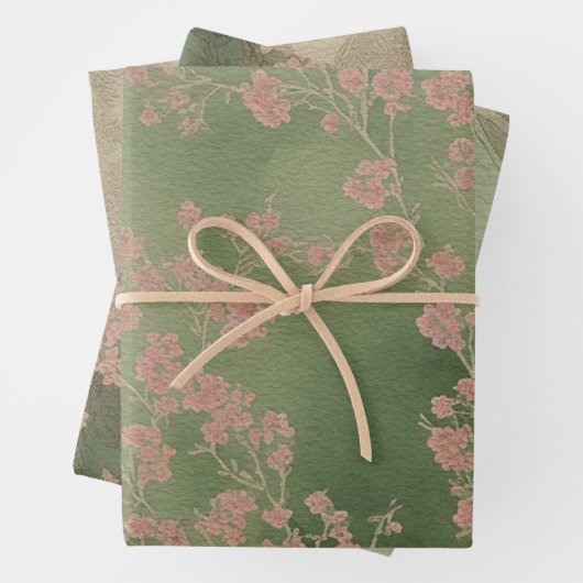 Traditioneel Japans manuscript ephemera nr. 1 Inpakpapier Vel (In situ)