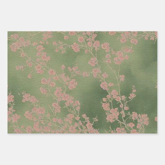 Traditioneel Japans manuscript ephemera nr. 1 Inpakpapier Vel (Voorkant)