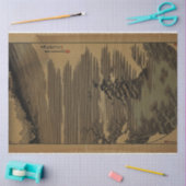 Traditioneel Japans natuur landschap nr.1 Tissuepapier (Craft)