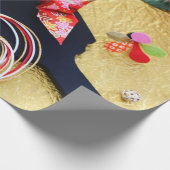 traditioneel Japans patroon Cadeaupapier (Hoek)