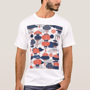 Traditioneel Japans patroonontwerp 0009 Premium P T-shirt