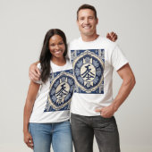 Traditioneel Japans Patroonontwerp 0035 T-shirt (Unisex)