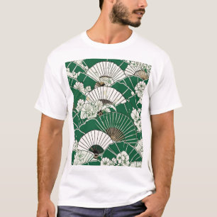 Traditioneel Japans Patroonontwerp - Elegant Azië T-shirt