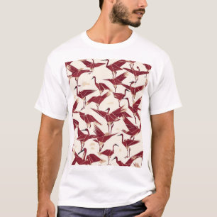 Traditioneel Japans patroonontwerp Textielkunst Pr T-shirt