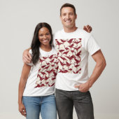 Traditioneel Japans patroonontwerp Textielkunst Pr T-shirt (Unisex)
