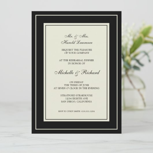 Traditioneel Kaart (Staand voorkant)