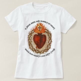 Traditioneel Katholiek Allerheiligste Hart van Jez T-shirt