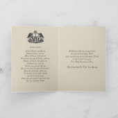 Traditioneel Katholiek Eerste Heilige Communie Geb Kaart (Binnen)