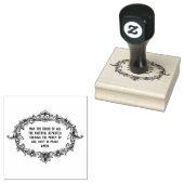 Traditioneel Katholiek Gebed Arme Zielen Vagevuur Rubberstempel (Gestempeld)