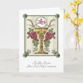 Traditioneel katholiek gebed van de Eerste Heilige Kaart (Gele Bloem)