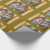 Traditioneel Katholiek Huwelijk Verloving Cadeaupapier (Hoek)