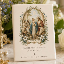 Traditioneel katholiek huwelijksgeschenk van Cana Magneet