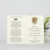 Traditioneel Katholiek Latijn Mis Huwelijk Program (Staand voorkant)