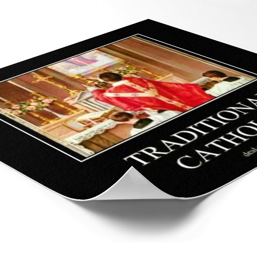 Traditioneel katholiek Poster (Hoek)