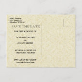 Traditioneel Katholiek SAVE THE DATE Bruiloft Aankondigingskaart (Achterkant)