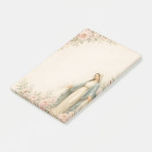 Traditioneel katholieke Maria Onze Lieve Vrouw van Post-it® Notes (Schuin)