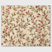 Traditioneel  kattenkerstpapier cadeaupapier (Vlak)