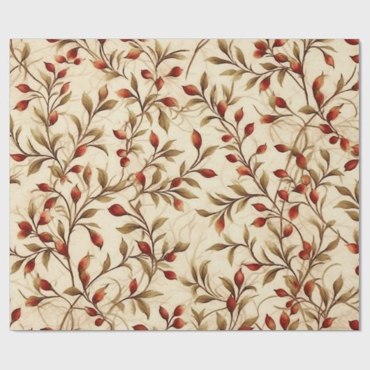 Traditioneel kattenkerstpapier cadeaupapier (Vlak)