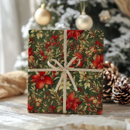 Traditioneel  kattenkerstpapier cadeaupapier