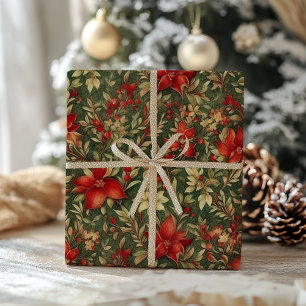 Traditioneel  kattenkerstpapier cadeaupapier