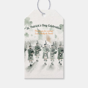 Traditioneel Keltisch Iers St. Patrick’s Day Party Cadeaulabel