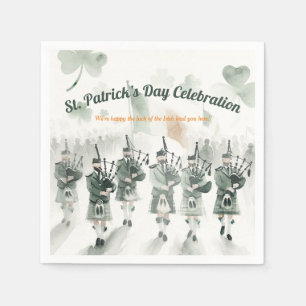 Traditioneel Keltisch Iers St. Patrick’s Day Party Servet