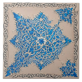 Traditioneel keramisch Adalusiaans artikel 9 Tegeltje