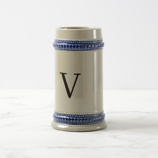 traditioneel keramisch bier stein bierpul (Center)