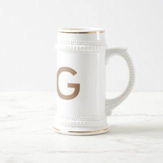 traditioneel keramisch bier stein bierpul