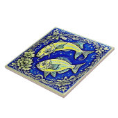 Traditioneel keramisch kunstwerk voor onderwaterle tegeltje (Zijkant)