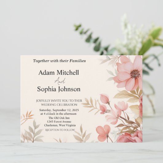 Traditioneel Kerk Thema Kaart (Staand voorkant)