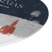 Traditioneel kerstcadeau voor Rustisch Winterdecor Snijplank (Hoek)