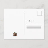 Traditioneel kerstcadeautje | Vakantie Briefkaart (Achterkant)