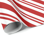 Traditioneel kerstpapier met snoepriet cadeaupapier (Rol Hoek)