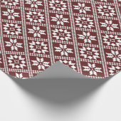 Traditioneel kerstpapier voor traditionele kerstpa cadeaupapier (Hoek)