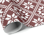 Traditioneel kerstpapier voor traditionele kerstpa cadeaupapier (Rol Hoek)